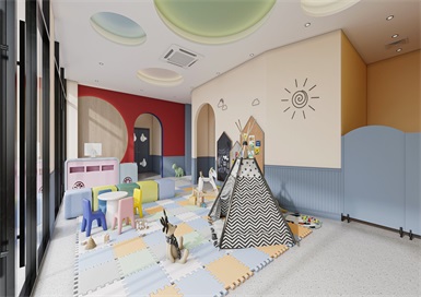 600平幼儿园装修设计案例效果图